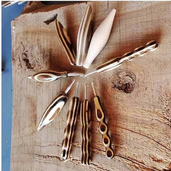 aiguilles ergonomiques artisanale